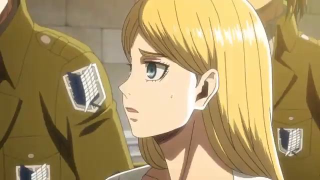Хистория ударила Леви [Attack on titans] смотреть онлайн