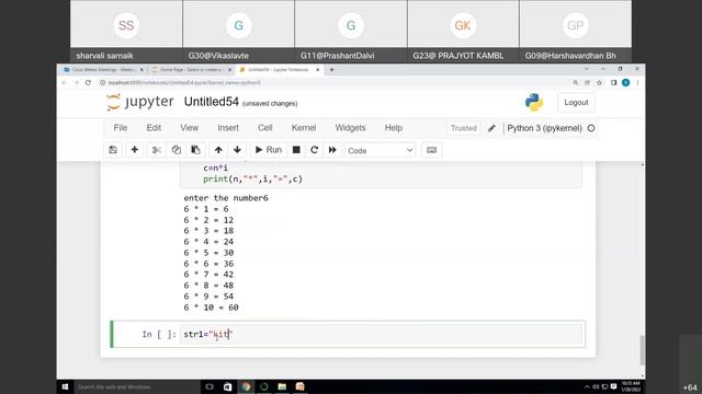 Python Programming Session-8 for loop-count controlled loop смотреть онлайн