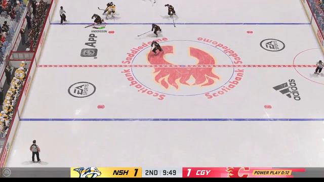 NHL® 24 PS4 Nashville Predators vs Calgary Flames смотреть онлайн