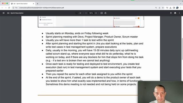 QA Engineer Interview Preparation - What is a 2-week Sprint in Scrum/Agile смотреть онлайн