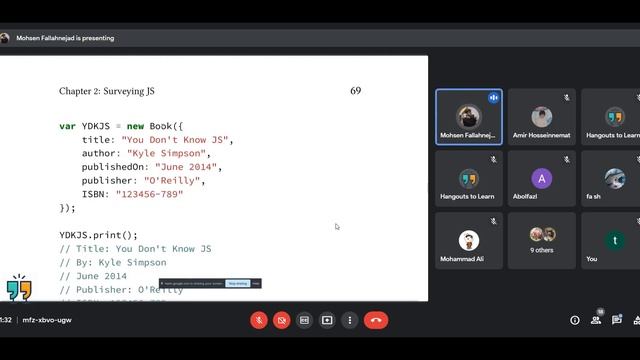 Book review - YOU DON'T KNOW JS YET: GET STARTED- Session 5 смотреть онлайн