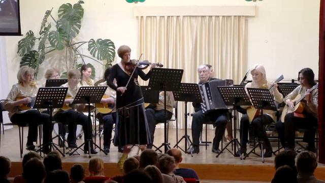 Тум балалайка, соло на скрипке Г Конради смотреть онлайн