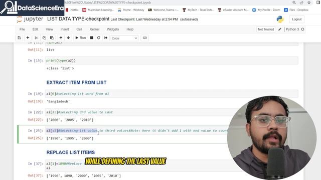 09 List data Type in Python смотреть онлайн