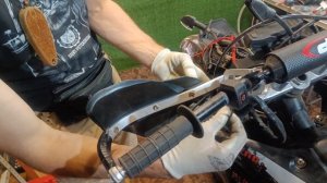 Замена рычага сцепления на укороченный, короткоходный REGULMOTO SPORT 003 PRO