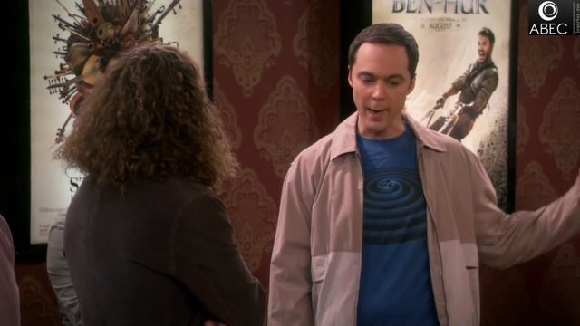 Big Bang Theory: Waiting in line with Sheldon Cooper VERY FUNNY смотреть онлайн