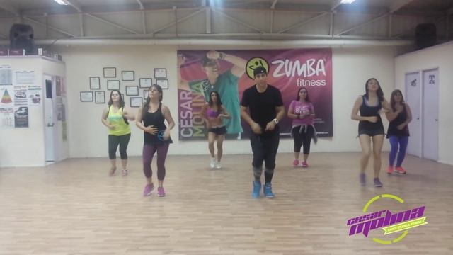 Dos Corazones Bachata Cesar Molina zumba смотреть онлайн