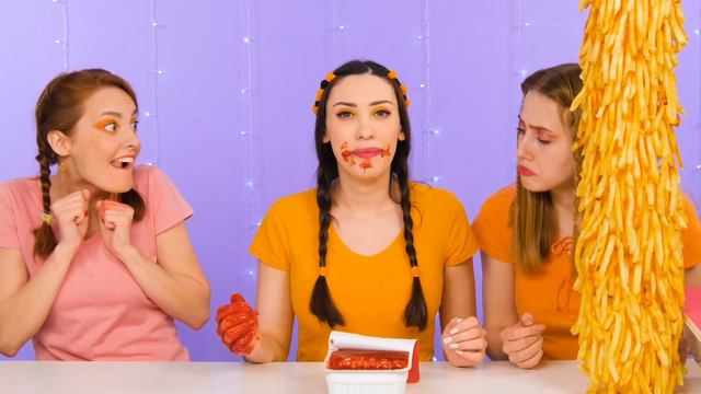 100 слоев еды Челлендж #15 от RaPaPa Challenge смотреть онлайн
