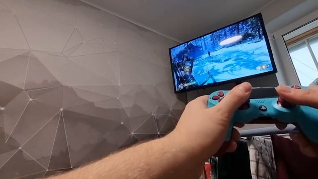 Геймпад Playstation 4 Dualshock 4 V2 лучшая копия? сравнение с оригиналом смотреть онлайн