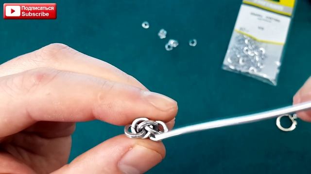 ☆Как сделать ЦЕПОЧКУ, БРАСЛЕТ из ШАЙБ/How to make STEEL SPACER CHAIN, BRACELET . смотреть онлайн