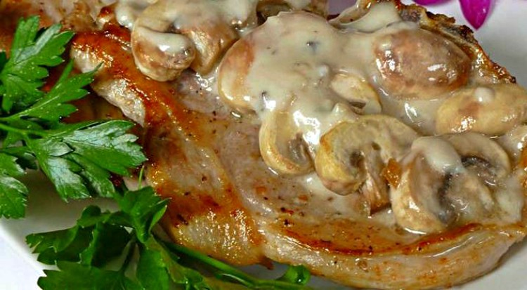 СВИНИНА ПОД СЫРНО-ГРИБНОЙ ШУБОЙ смотреть онлайн