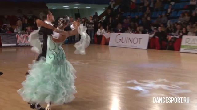 Краскин Николай - Мерзлова Валерия, 1/2 Quickstep смотреть онлайн