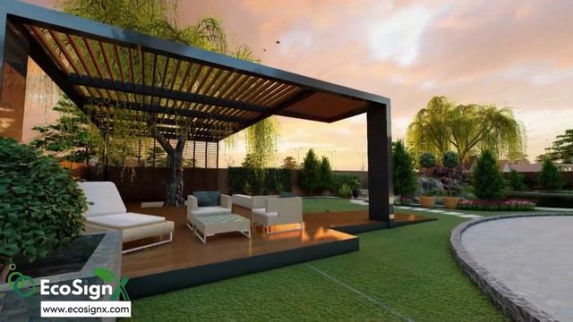3D Landscape Design | Landscape Garden Design | 3D Modeling & Rendering