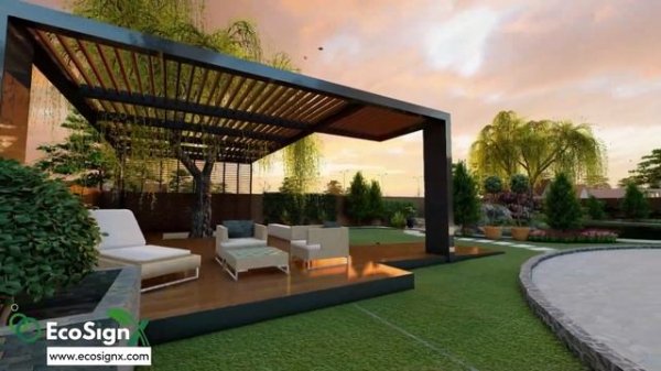 3D Landscape Design | Landscape Garden Design | 3D Modeling & Rendering