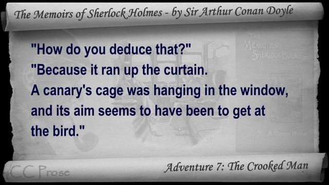 Adventure 07 - The Memoirs of Sherlock Holmes by Sir Arthur Conan Doyle смотреть онлайн