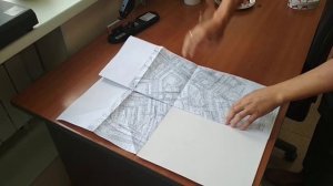 Сворачиваем лист формата А1 в А3