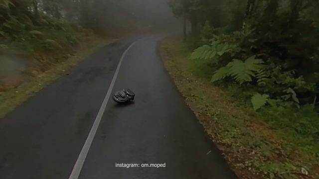 ELECTRIC UNICYCLE CRASH | Inmotion V11 downhill смотреть онлайн