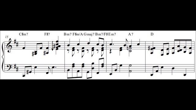 [ballad jazz piano] Yesterday (sheet music) смотреть онлайн