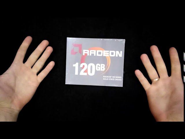 AMD Radeon R5 R5SL120G распаковка и небольшое тестирование