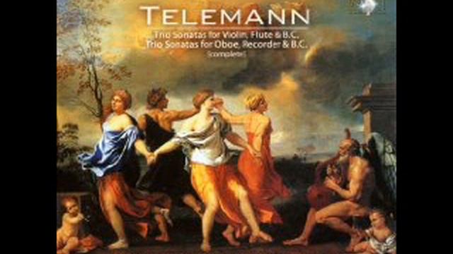 Telemann : "Trio Sonata in D major TWV 42: d10" - Fabio Biondi (1 of 4) смотреть онлайн