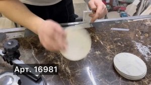 Реставрируем столешницу из мрамора Emperador Dark