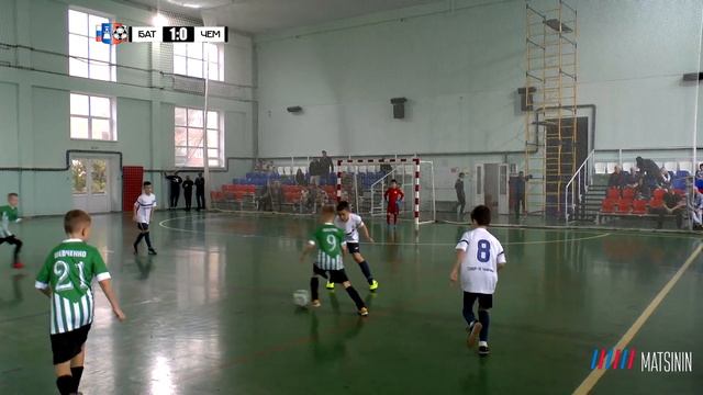 02.12 Зимнее первенство Батайск - СШОР-19 Чемпион-1 (2:1) 2014 г.р Портовая смотреть онлайн