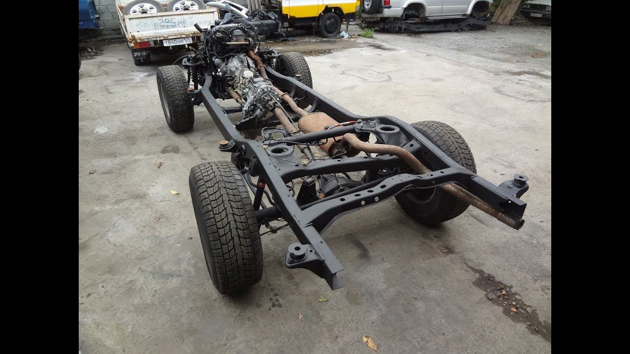 Реставрация рамы Toyota Hilux Surf 185 проект "Ласточка"! смотреть онлайн