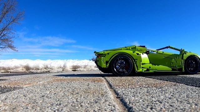 Lamborghini Huracan Evo Spyder - Lego Technic MOC