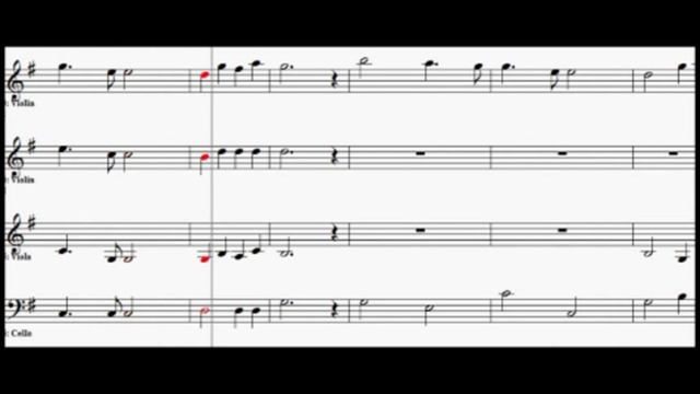 Nearer My God to Thee - Arranged for 3 Violins & Cello - Free Sheet Music смотреть онлайн