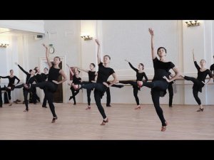 ГААНТ имени Игоря Моисеева. Репетиция "Лето", "Тляпатет", "Тарантелла"