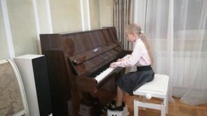 К. Черни - Гермер Этюд 17 (1 ч.) исполняет Ксения Бердюгина