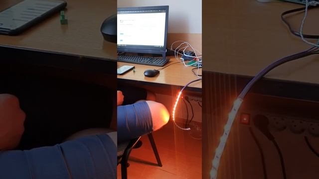 Управление RGB лентой голосом через Яндекс Алису смотреть онлайн