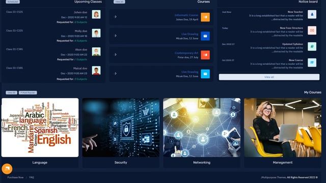 Eduadmin RTL Bootstrap 5 Admin Dashboard Template смотреть онлайн