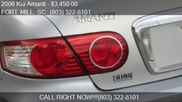 2006 Kia Amanti Base 4dr Sedan for sale in FORT MILL, SC 297 смотреть онлайн