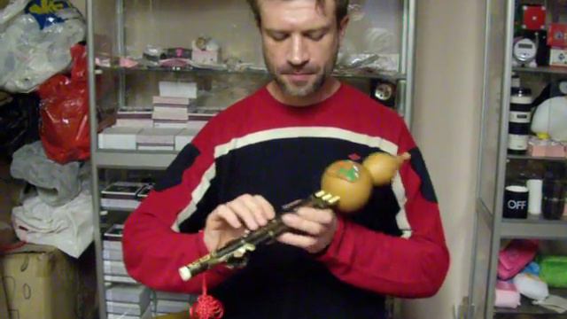Хулуси Hulusi flute Bb. Vietnamese bagpipe смотреть онлайн