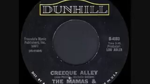 The Mamas and the Papas - Creeque Alley (Original mono single version) смотреть онлайн