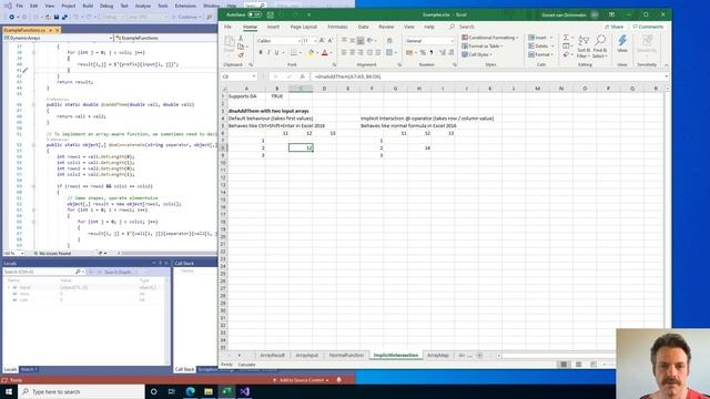 Excel-DNA and Dynamic Arrays смотреть онлайн