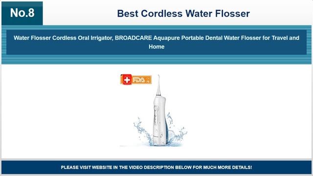 Best Cordless Water Flosser смотреть онлайн
