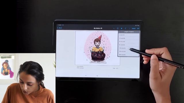 How to Record Time-lapse on Ibispaint x | Still Canvas Speed Art смотреть онлайн