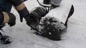 Самодельный снегоуборщик ...