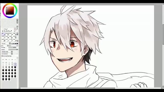 Undertale: Papyrus 【Paint tool SAI】 speed paint смотреть онлайн