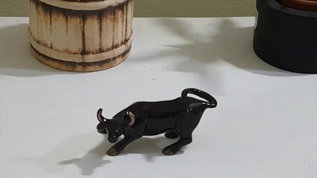 Charging Bull 5 Inches Brass - Brown Showpiece смотреть онлайн