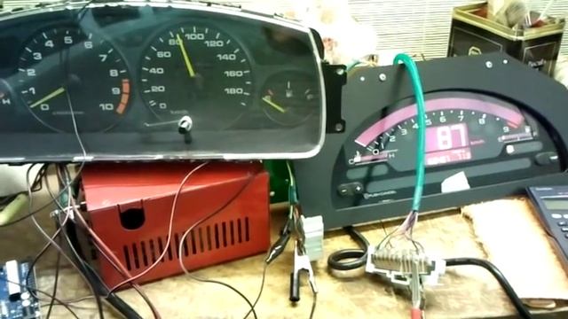 s2000 cluster with civic vss and arduino смотреть онлайн