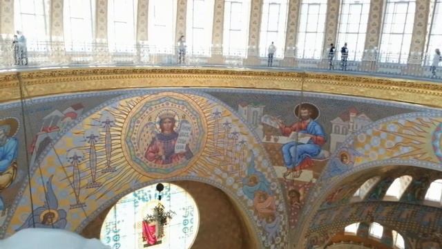 Купол Морского Никольского собора. Кронштадт. 27.02.2022. смотреть онлайн