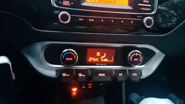 Работа Климата Kia Rio3 European смотреть онлайн