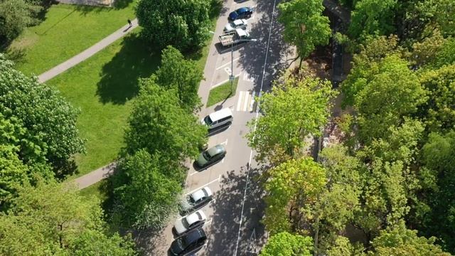 Новая Москва, г.Троицк 40-ой км, центр города с дрона, май 2021 смотреть онлайн