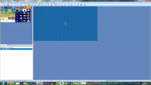 Базовый курс Rpg Maker VX Ace #1 - Интерфейс программы смотреть онлайн