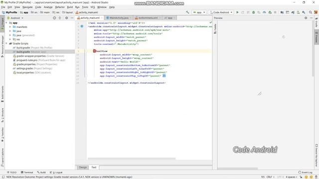 MY PROFILE APP | PART 1 | ANDROID STUDIO(version 3.5.3) | BOTTOM NAVIGATION VIEW | JEEVAN R смотреть онлайн