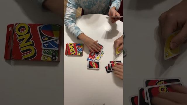 #играем в UNO ￼#настольные игры #досуг ￼ смотреть онлайн
