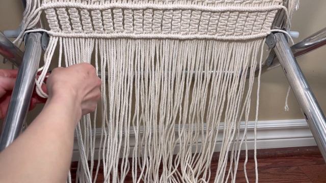 DIY Macrame Beach Chair/Macrame chair Design Ideas/Macrame Chair Tutorial 2021 смотреть онлайн