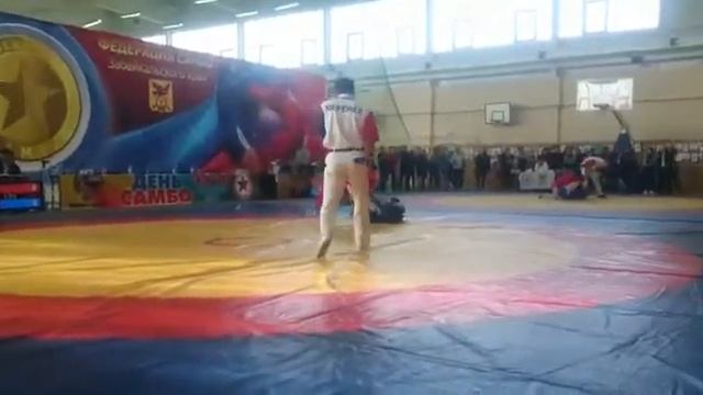 1/4 финала самбо 54 кг Никита Шуклин смотреть онлайн